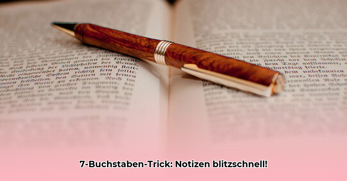 niederschrift-in-stichworten